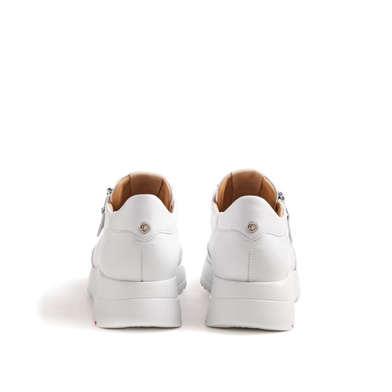 LLOYD 11-775-01 Damsneaker WHITE/NATUR 3½ = 36 2
