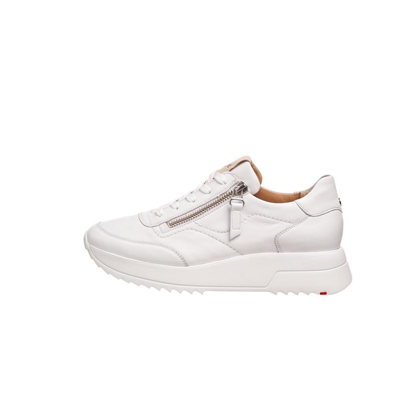 LLOYD 11-775-01 Damsneaker WHITE/NATUR 3½ = 36 4