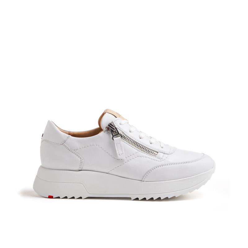 LLOYD 11-775-01 Damsneaker WHITE/NATUR 3½ = 36 5