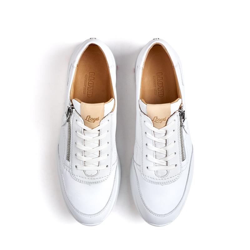 LLOYD 11-775-01 Damsneaker WHITE/NATUR 3½ = 36 6