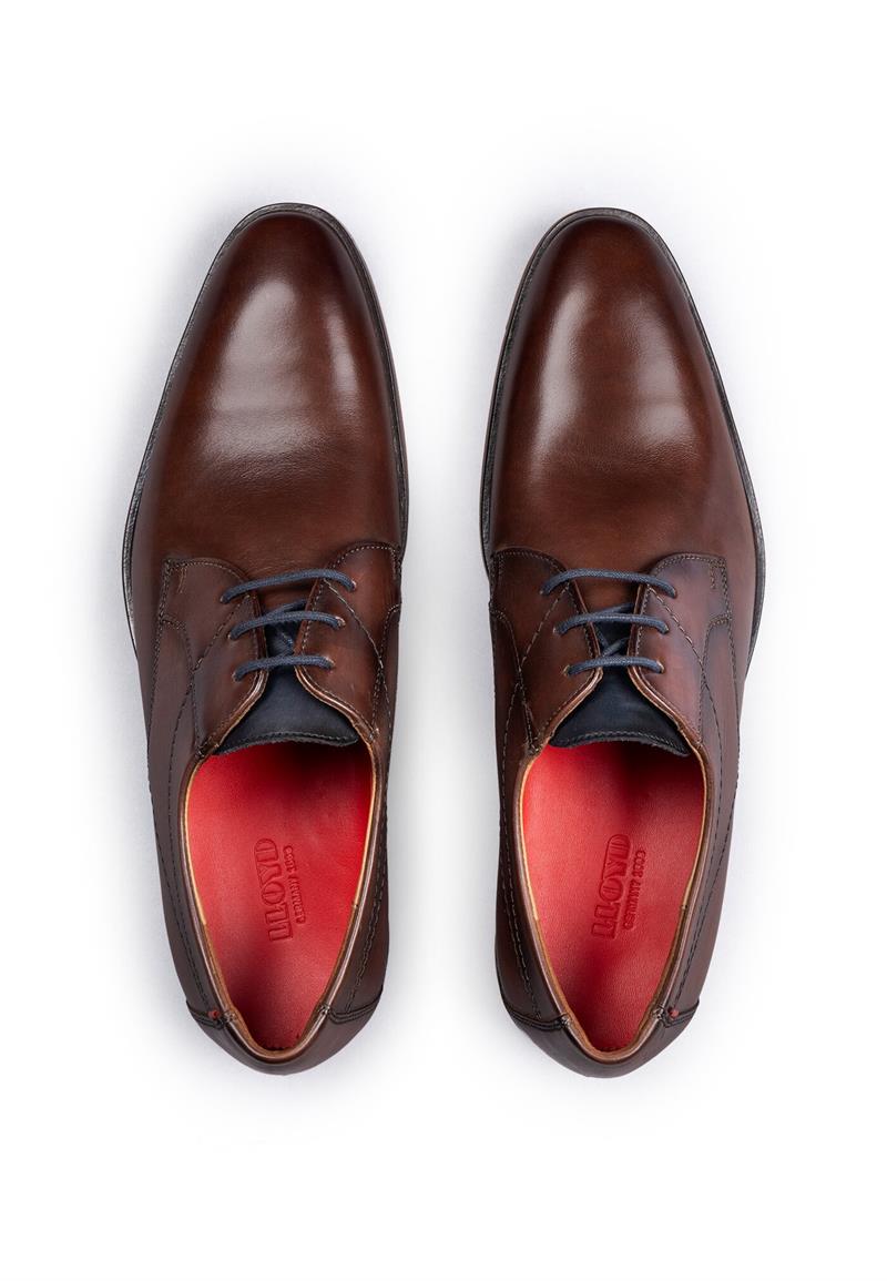 LLOYD OSTIA Herrskor D.BROWN/ATLANTIC BLUE 7 = 40½ 3