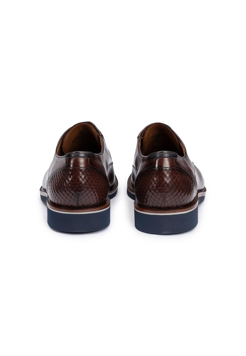 LLOYD KENNEDY Herrskor CHOCOLATE/ATLANTIC BLUE 8 = 42 5