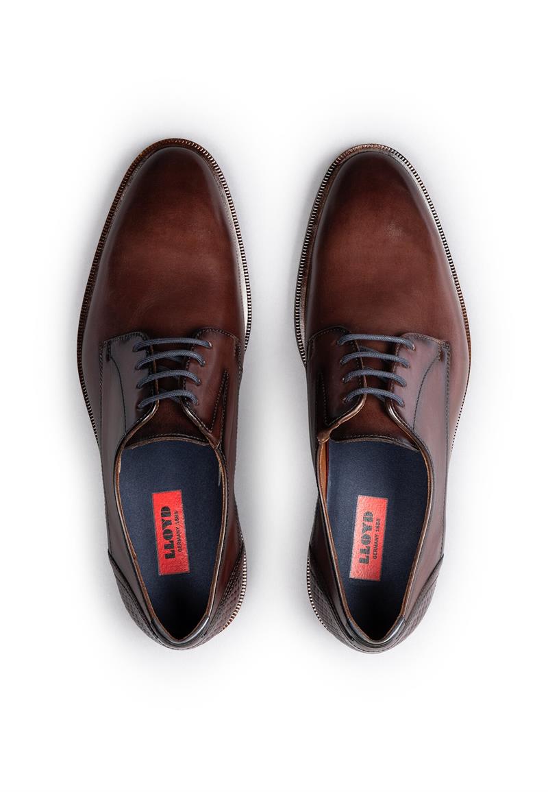 LLOYD KENNEDY Herrskor CHOCOLATE/ATLANTIC BLUE 8 = 42 3